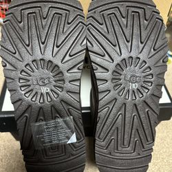 Ugg dark Brown Leather Clog