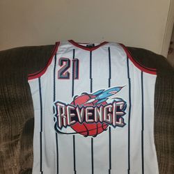 Revenge  Houston Rockets Themed Jersey Size Large 