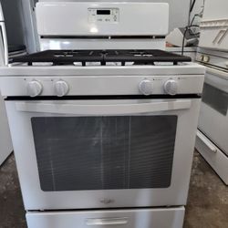 Whirlpool White 30" GAS Stove 