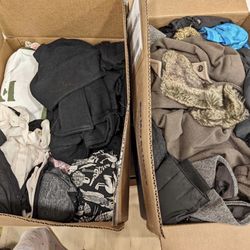 Box Of Woman Clothes 