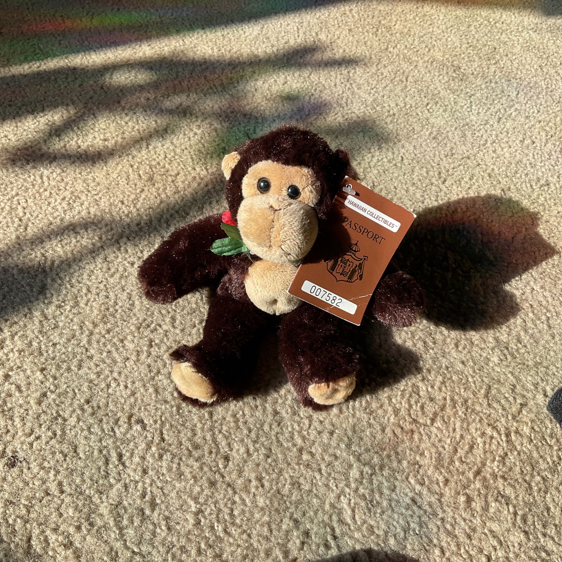 Stuffed Monkey Plush 