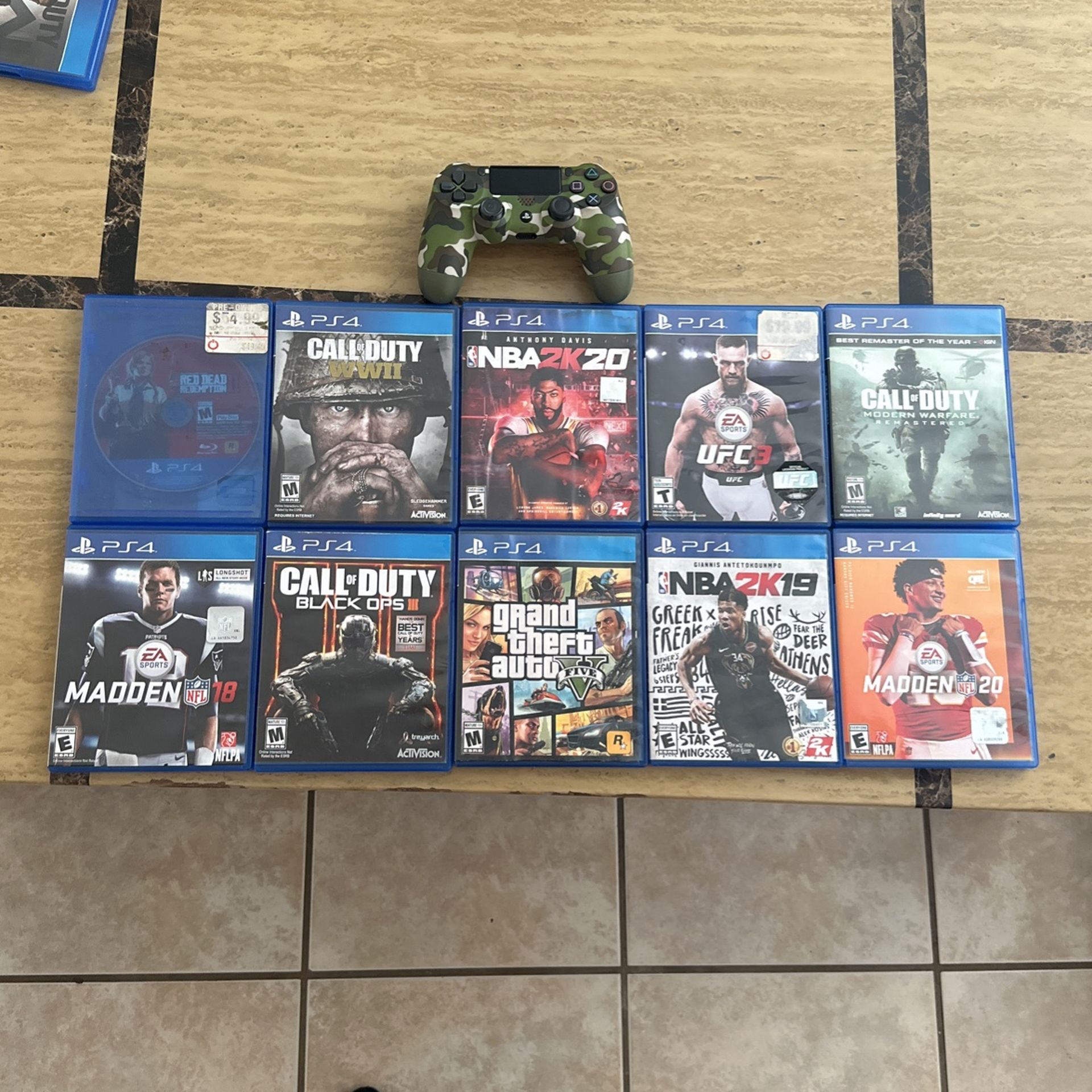 Ps4 Controller & Games