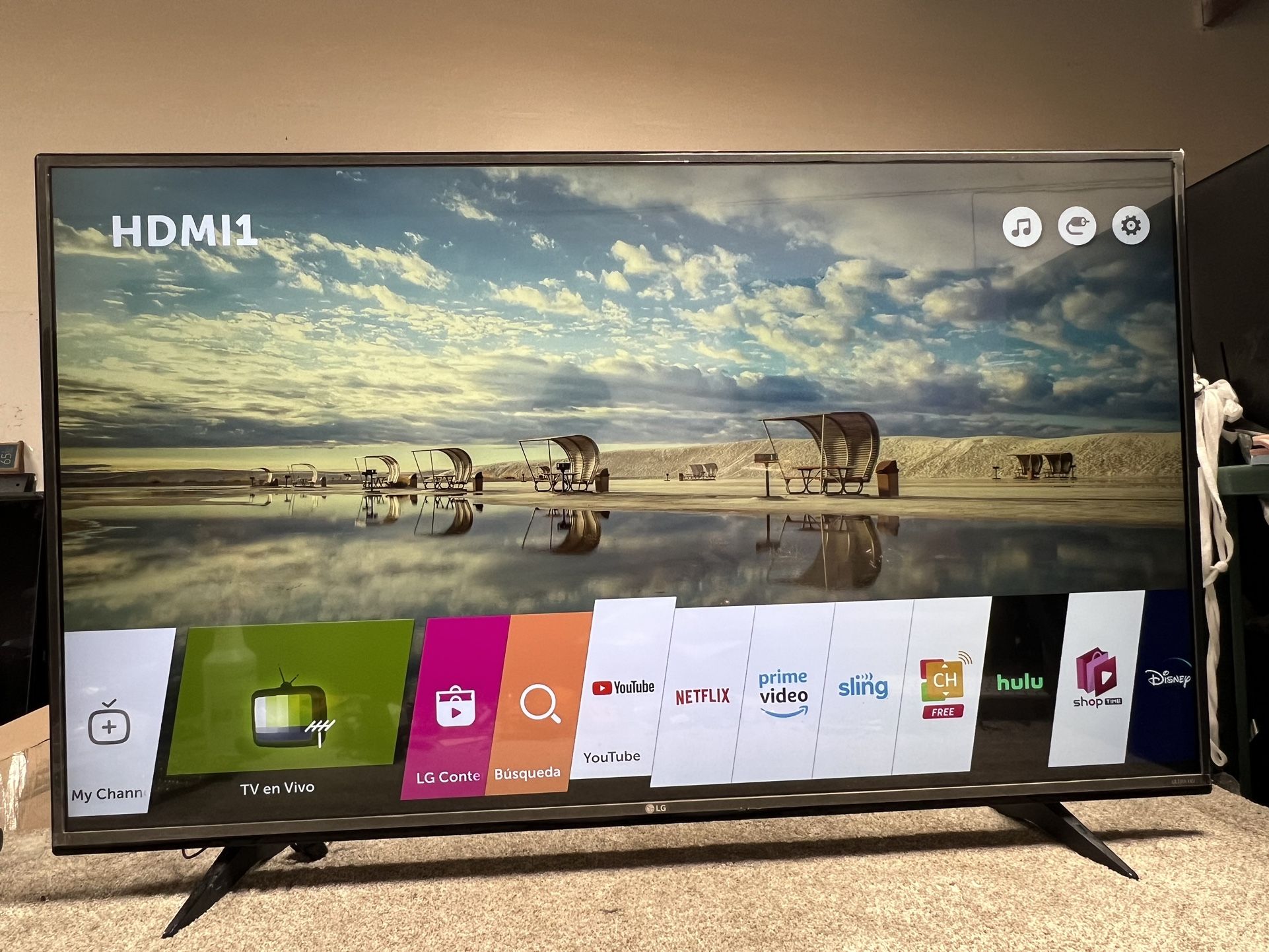 LG 55UH6030 55-inches 4k Smart Tv