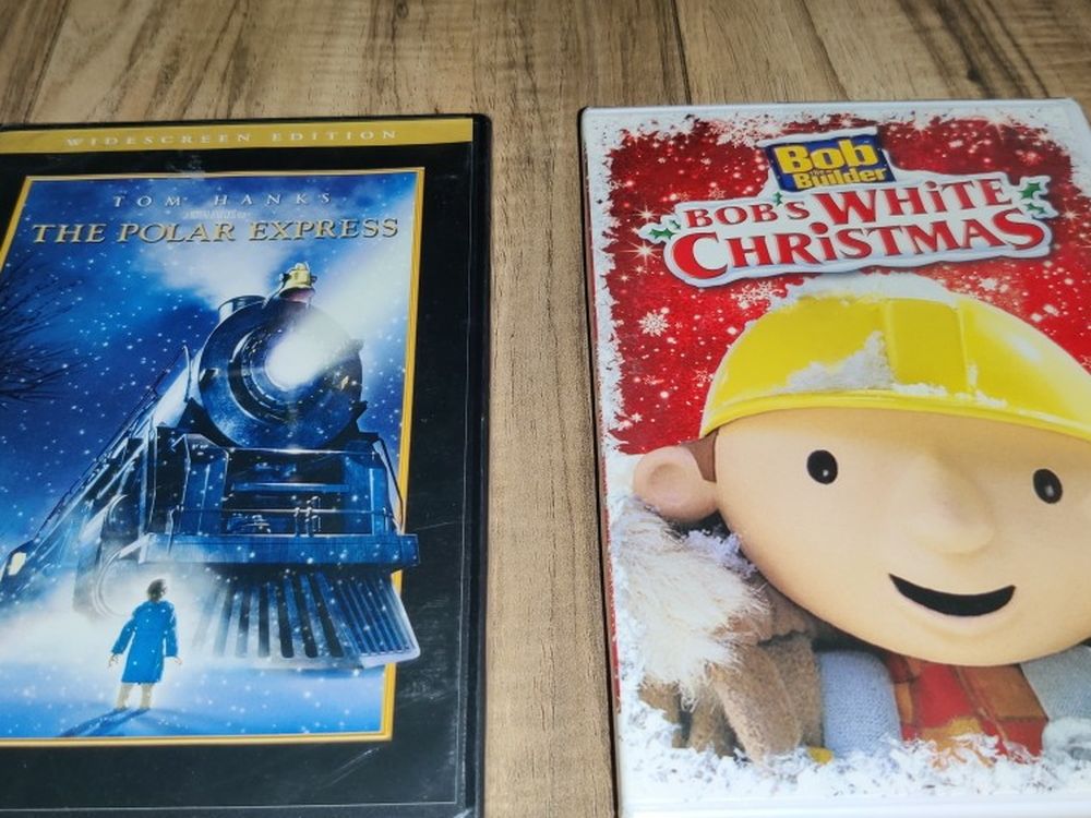 The Polar Express (DVD, 2005, Widescreen) NEW Sealed & Bob's White Christmas New