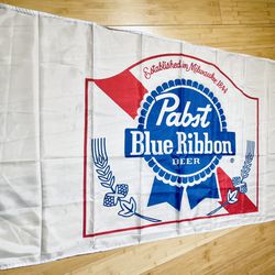 Pabst Blue Ribbon Flag 3x5 Feet