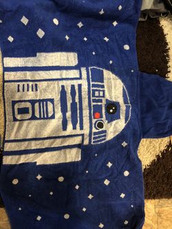 Star Wars baby towel.