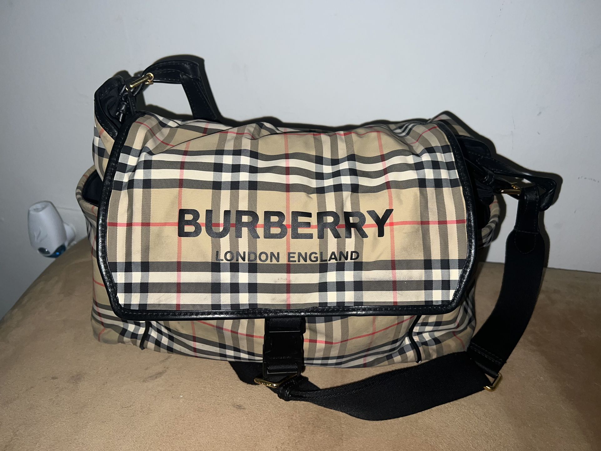 Burberry Kids Vintage Check Baby Changing Bag - Farfetch