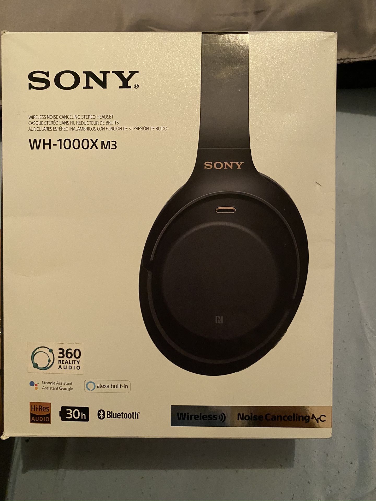 Sony Wireless Headphones WH-1000X M3