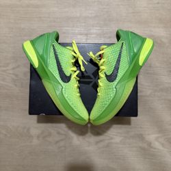 Nike Kobe 6 Grinch Size 9