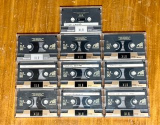 Lot of 10 Maxell XLII 90 High Bias Cassette Tapes