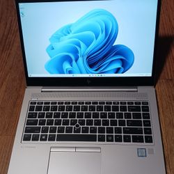 HP EliteBook Aluminum Alloy Pro Grade Laptop Windows 11 Professional Excellent Working Condition AC Charger Is Included 