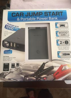 car jumper start y portable power bank
