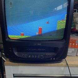 13” Sansui TV/VCR Combo