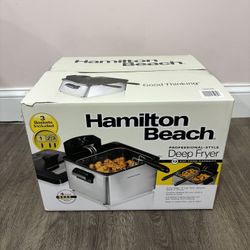 Hamilton Beach Professional-Style Deep Fryer