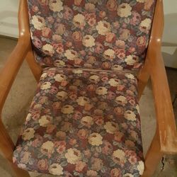 chairs flower print $15. each