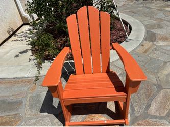 Brand new HPDE Adirondack rocking chair