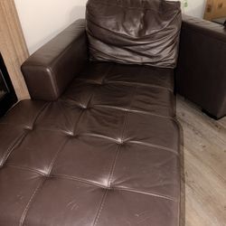 Leather Couch 