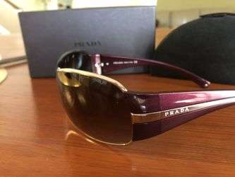 Authentic Prada futuristic sunglasses