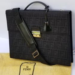Fendi FF Zucca briefcase
