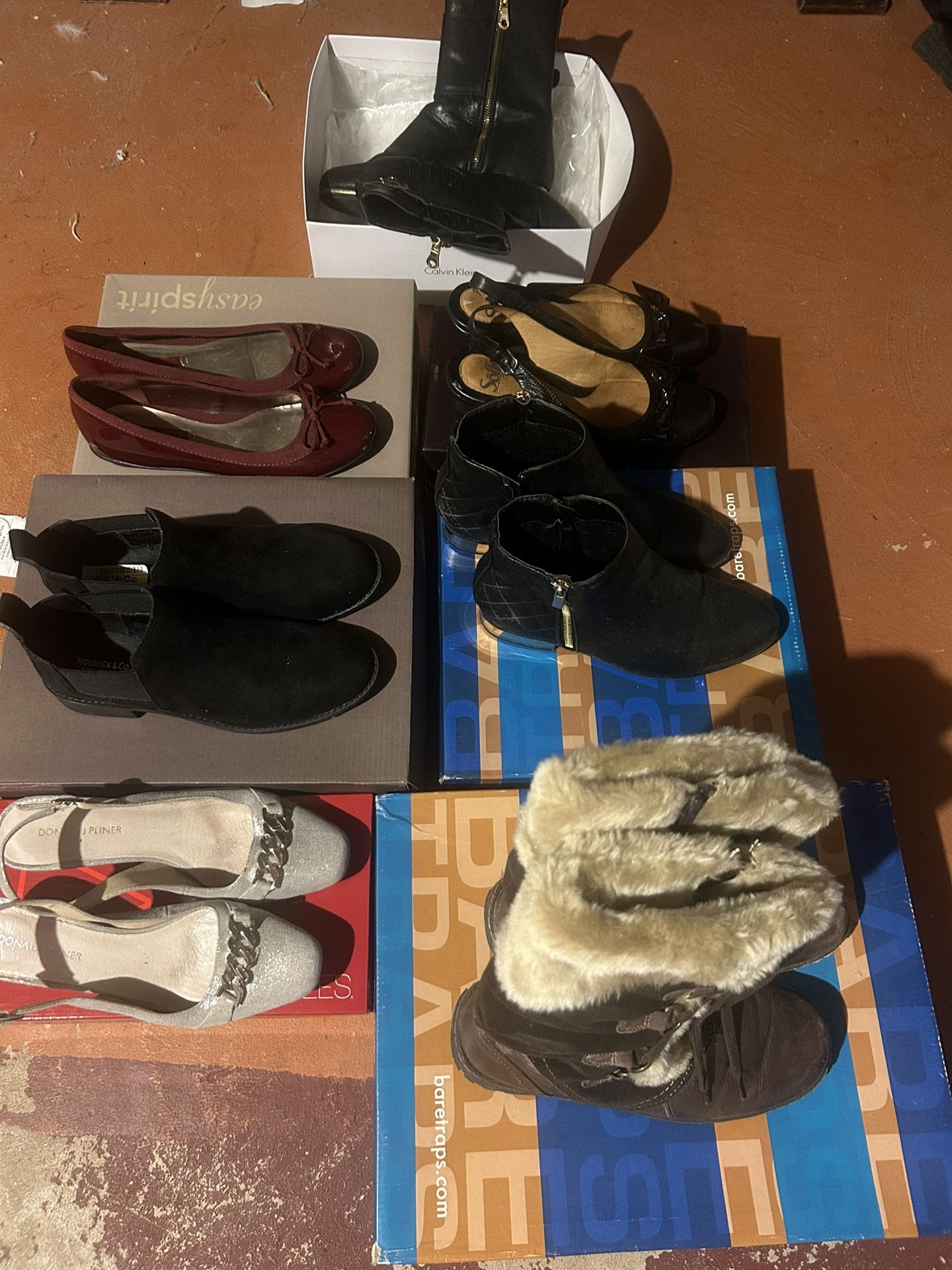 Lot Of Woman’s Dress Shoes And Boots 7.5