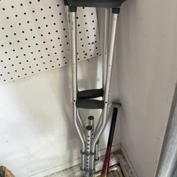 Pair Of Crutches