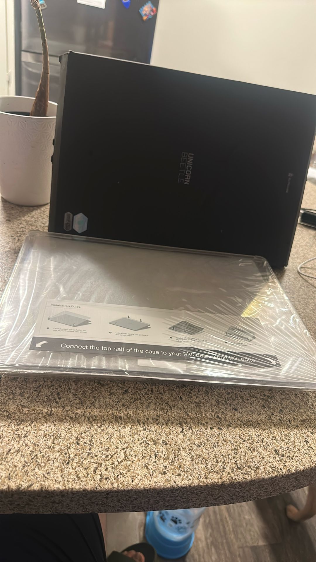 Unicorn Beetle Mac Book Case