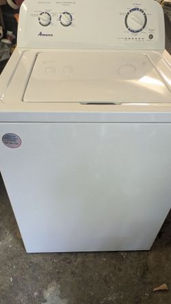 Amana washer and dryer