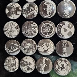 Punk/Metal buttons 