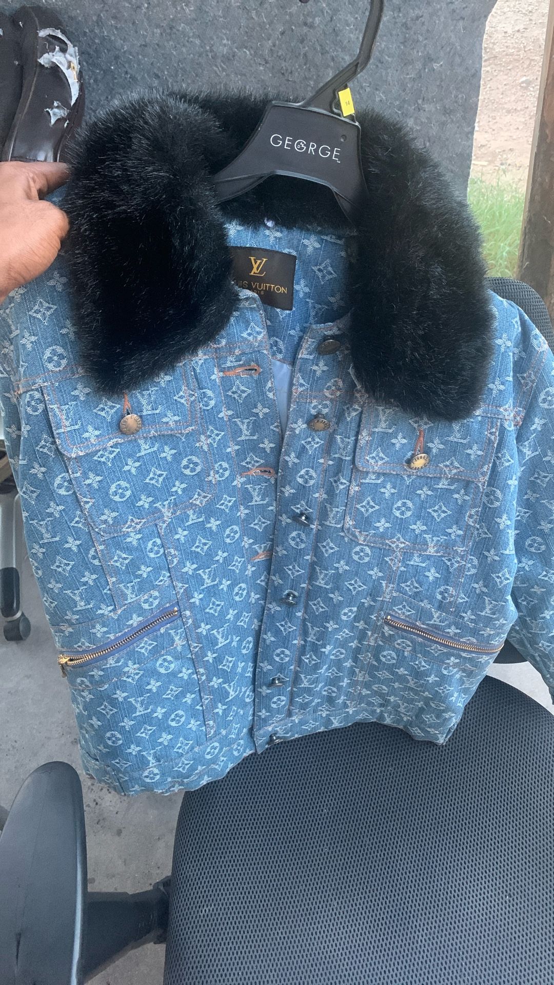LOUIS VUITTON JEAN JACKET MINK
