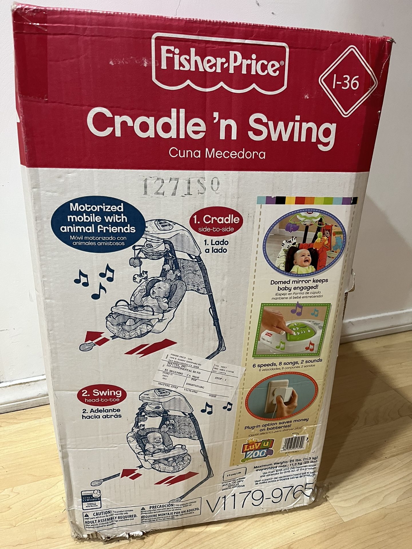Fisher Price Cradle’N Swing Deluxe
