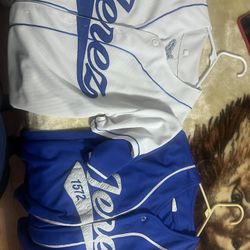 Two Baseball Jerseys From Mexico