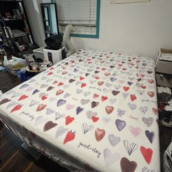 Queen Size Mattress + Frame