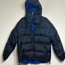 Men's Medium Size Reversible Down Parka