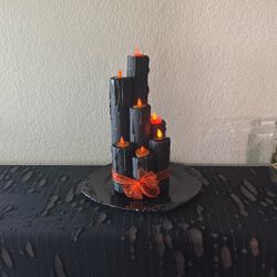 Halloween Candle Tray Decoration