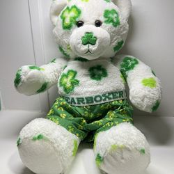 Build a Bear St. Patricks Day Clover Shamrocks Teddy Irish BAB Stuffed Plush 