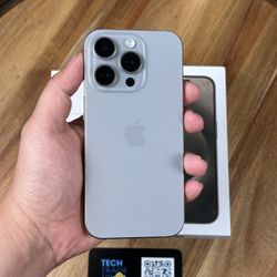 iPhone 15 Pro 128Gb Natural 🩶 T-Mobile And Metro