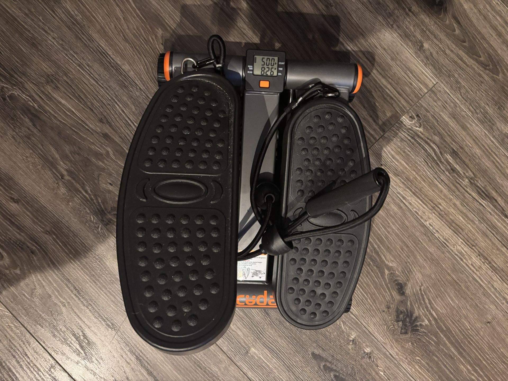 Niceday Steppers for Exercise, Mini Stair Stepper with Resistance Bands