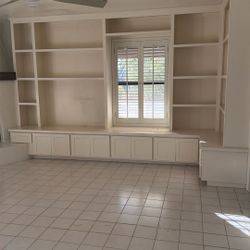 Wooden Built In Cabinets