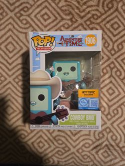 Funko Pop Cowboy BMO #1906 Hot Topic Exclusive