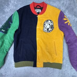 Billionaire Boys Club Jacket Mens L Color Block Corduroy Pharell Morning Dew