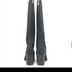 Authentic Gucci Black Monogram GG Canvas Boots