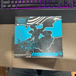 Pokemon Black Bolt ETB