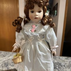 Vintage Porcelain Doll