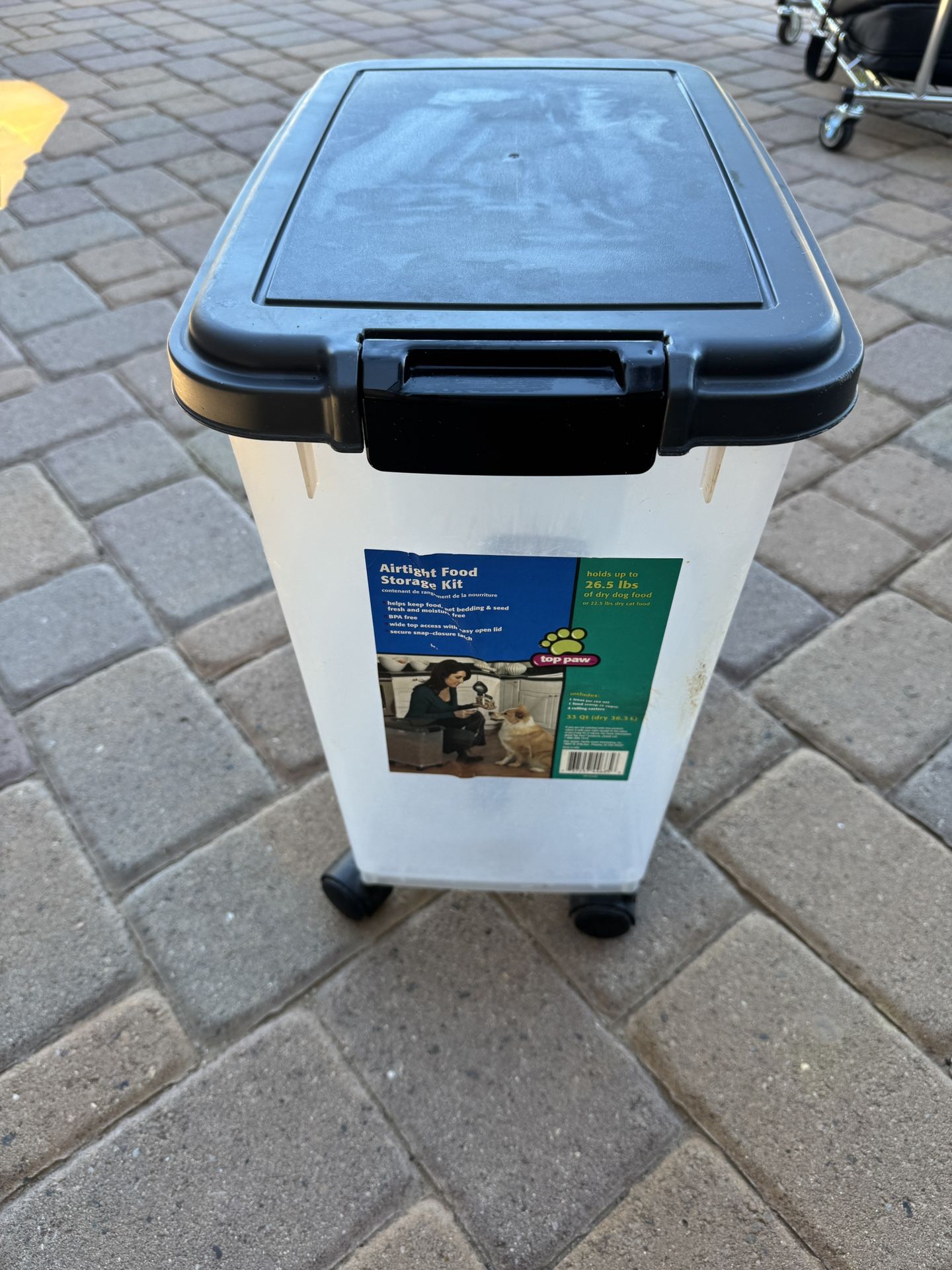 Pet Food Container - Airtight With Scoop