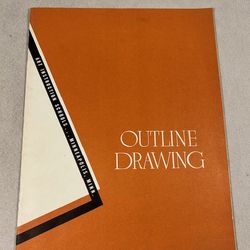 Vintage Art Instruction Schools: Outline Drawing - 1964