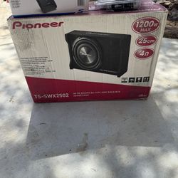 Pioneer Speaker and Alpine Amp - In Box, never Used
