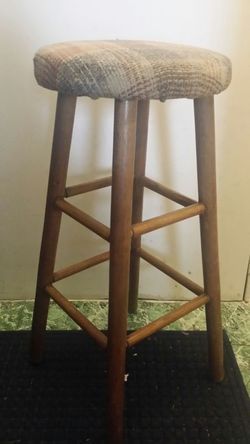 Solid Wood Bar Stool