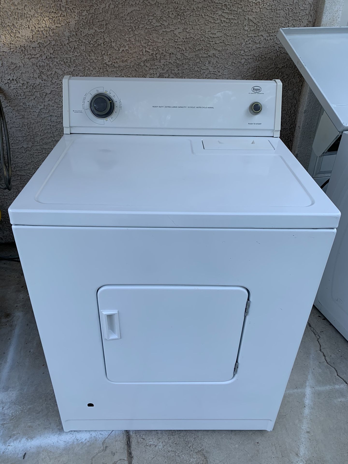 Roper by Whirlpool gas dryer