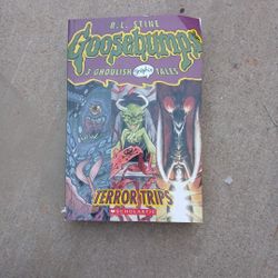 Goosebumps Book By R.L. Stine "Terror Trips" 