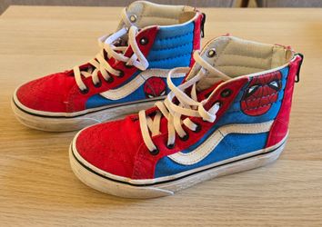 Spiderman Vans kids size 13.5